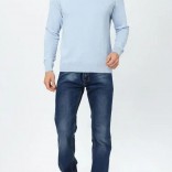 Мужская кофта Loro Piana голубого цвета Мужская кофта Loro Piana голубого цвета