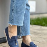 Женские замшевые лоферы Loro Piana Open Walk