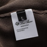 Мужское поло Loro Piana premium - Brown