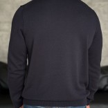 Мужской тёмно-синий джемпер Loro Piana