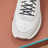 Замшевые кроссовки Loro Piana Week End Walk - White