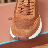 Замшевые кроссовки Loro Piana Week End Walk - Brown Замшевые кроссовки Loro Piana Week End Walk - Brown