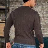 Мужской свитер Loro Piana premium - Brown