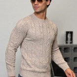 Мужской свитер Loro Piana premium - Light Beige