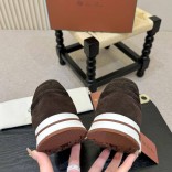 Мужские кроссовки Loro Piana Week End Walk - Brown