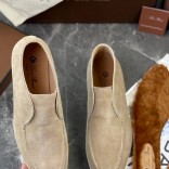 Мужские лоферы с меховой стелькой Loro Piana