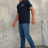 Замшевые лоферы Loro Piana Summer Walk - Navy