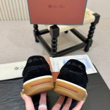 Мужские кроссовки Loro Piana Tennis Walk - Black