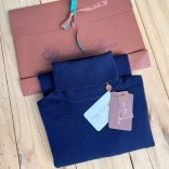 Мужская водолазка Loro Piana Premium - Dark Blue