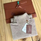 Мужская водолазка Loro Piana Premium - Light Tan