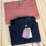 Мужская водолазка Loro Piana Premium - Black