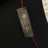 Поло с длинным рукавом Loro Piana Premium - Black