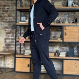 Спортивные штаны Loro Piana logo-embroidered - Black