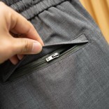 Мужские серые штаны Loro Piana Premium