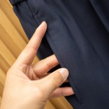 Мужские тёмно-синие штаны Loro Piana Premium