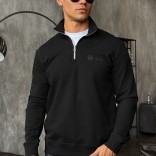 Кофта с высоким горлом Loro Piana - Black