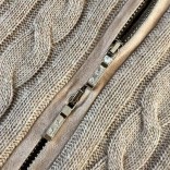 Кашемировый свитер Loro Piana Premium zip-up - Beige