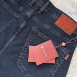 Мужские джинсы Loro Piana тёмно-синего цвета