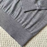 Поло с длинным рукавом Loro Piana Premium - Light Flower Gray