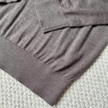 Поло с длинным рукавом Loro Piana Premium - Gray Coffee