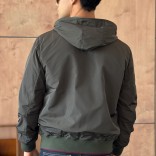 Мужская ветровка Loro Piana зелёного цвета