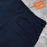 Спортивные штаны Loro Piana logo-embroidered - Navy