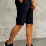 Мужские шорты Loro Piana чёрного цвета