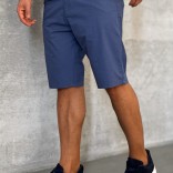 Мужские шорты Loro Piana синего цвета