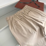 Льняные шорты Loro Piana Premium - Beige