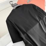 Мужская чёрная футболка Loro Piana