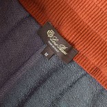 Спортивные штаны Loro Piana Premium signature logo - Denim Blue