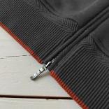 Кофта на молнии Loro Piana Premium signature logo - Grey