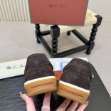 Мужские кроссовки Loro Piana Tennis Walk - Brown