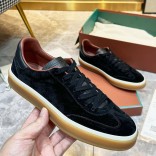 Мужские замшевые кроссовки Loro Piana Tennis Walk