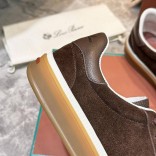 Мужские замшевые кроссовки Loro Piana Tennis Walk