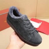 Зимние кроссовки с мехом Loro Piana