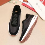 Кроссовки с мехом Loro Piana Week End Walk Evo