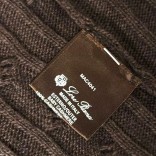 Кашемировый свитер Loro Piana Premium zip-up - Brown