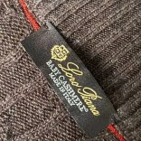 Кашемировый свитер Loro Piana Premium zip-neck - Brown