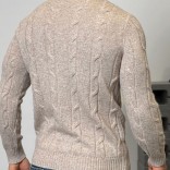 Мужской свитер Loro Piana premium - Light Beige