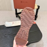 Мужские кроссовки Loro Piana Week End Walk - Brown