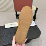 Мужские кроссовки Loro Piana Tennis Walk - Black