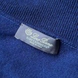 Мужская водолазка Loro Piana Premium - Dark Blue