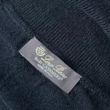 Мужская водолазка Loro Piana Premium - Black