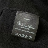 Поло с длинным рукавом Loro Piana Premium - Black