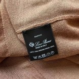 Поло с длинным рукавом Loro Piana Premium - Caramel