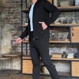 Мужской спортивный костюм Loro Piana - Black