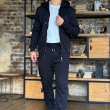 Спортивные штаны Loro Piana logo-embroidered - Black