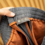 Мужские серые штаны Loro Piana Premium