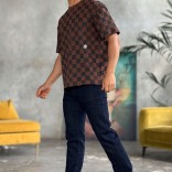 Джинсы тёмно-синего цвета Loro Piana regular fit